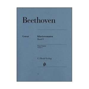  G. Henle Verlag Piano Sonatas Volume I By Beethoven 