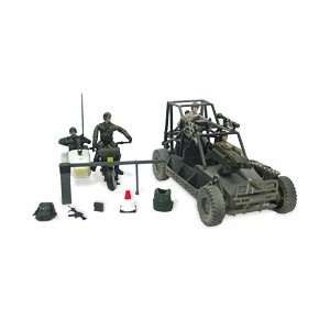  Power Team Elite Desert Buggy With Motorcycle Toys 