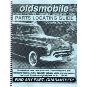    OLDSMOBILE Parts Locating Guide Book List Catalog: Automotive
