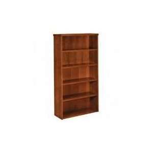  Five Shelf Bookcases, 35 5/8x13x67 1/8, Bourbon Cherry 