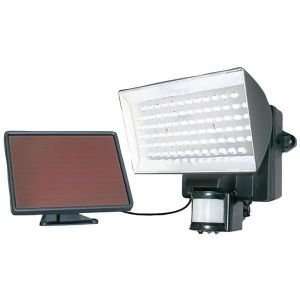   LED MOTION ACTIVATED OUTDOOR SECURITY FLOODLIGHT (BLACK): Electronics