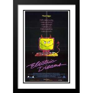 Electric Dreams 20x26 Framed and Double Matted Movie Poster   Style A