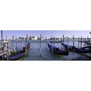 Venice gondolas on 16 x 48 Gallery Wrapped Canvas: Home 