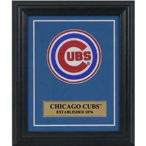  Highland Mint Chicago Cubs Embroidered Framed 