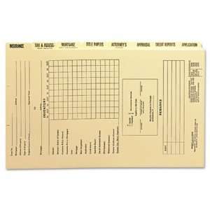  Smead 78278   Dividers for Mortgage File Folder, Eight/Set 