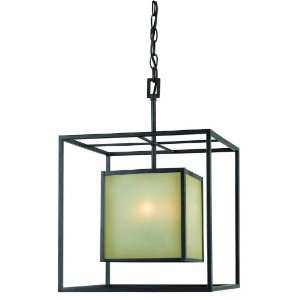 Hilden 4 Light chandelier in Warm Mahongany by World Imports 4115 55