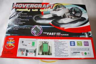 RADIO CONTROLLED AIR POWERED RC HOVERCRAFT RC BOAT NEW  
