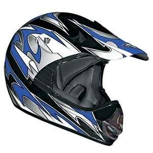 Vega Mojave Graphic Helmet   Large/Blue Automotive