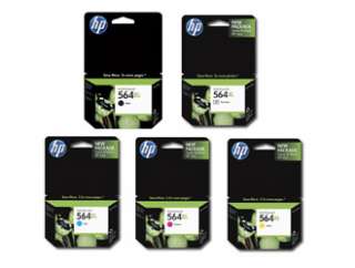 GENUINE HP Photosmart 5510 5514 6510 7510 Black Ink Cartridge 564XL 
