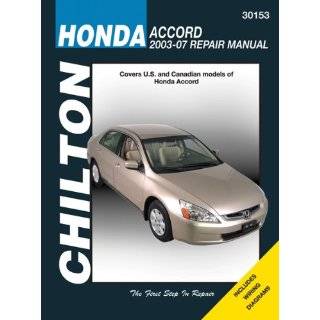    2003 2004 2005 HONDA ACCORD Service Manual CD V6 Supp: Automotive