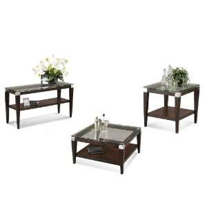  Dunhill Occasional 3 Pc. Set w/ Square Coffee & Console 