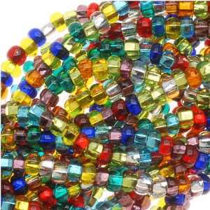 Czech Seed Beads Mix 11/0 Rainbow Foil Lined (1 Hank 