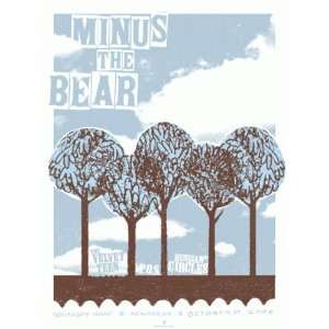 Minus The Bear Kentucky 2006 Original Concert Poster