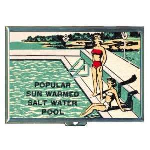   Up Salt Water Pool ID Holder, Cigarette Case or Wallet MADE IN USA