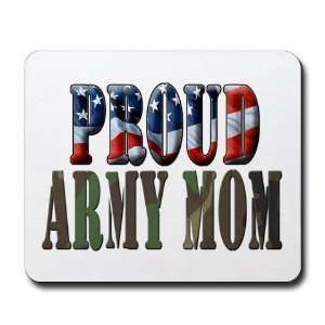  Proud Army Mom Military Mousepad by  Office 