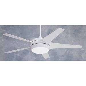 Midway II Ceiling Fan Appliance White With Light: Home 