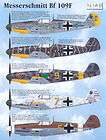 Iliad Decals 1/48 MESSERSCHMITT Bf 109F German WWII Fighter