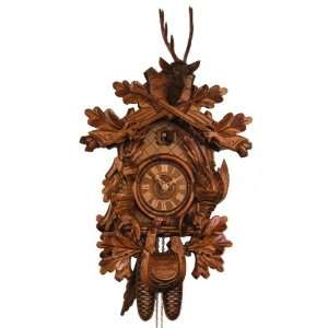   Herr Cuckoo Clock 8 day The Hunted Game 24 Inches: Home & Kitchen