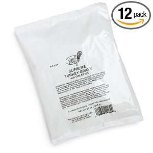 Total Ultimate Foods Supreme Turkey Gravy Mix, 8 Ounce Pouch (Pack of 