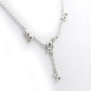 Necklace silver Hymne A Lamour white. Jewelry