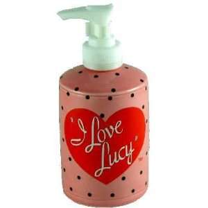   I LOVE LUCY HEART LOGO SOAP / LOTION DISPENSER