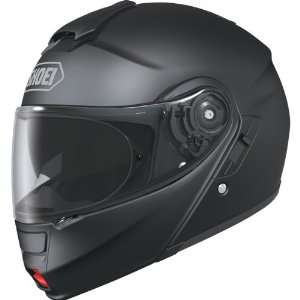  Shoei Solid Neotec Modular Motorcycle Helmet   Matte Black 