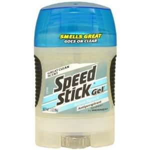  Mennen Speed Stick Gel A/P Deo Aqua Sport 3 Oz. (Pack of 6 