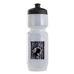  Trek Water Bottle Clear Blk POWMIA All Gave Some Some Gave 
