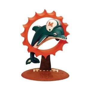 Miami Dolphins NFL Team Logo Figurine 