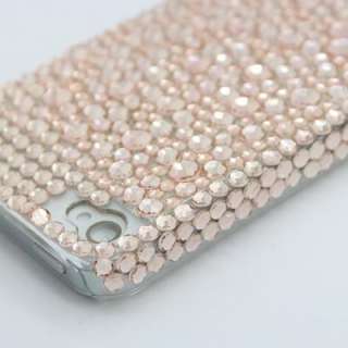   Diamond Champagne Back Hard Case Cover For Apple iPhone 4 4G 4S 4th
