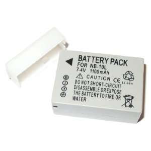  DURAGADGET Compatible NB 10L/NB10L Battery 1100mAh For 