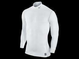   Combat Hyperwarm Mock Neck Football Training Long Sleeve Shirt  