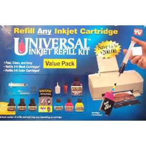  Universal Inkjet Refill Kit