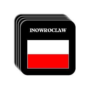  Poland   INOWROCLAW Set of 4 Mini Mousepad Coasters 