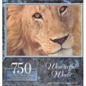  Wonderful World African Lion 750 Piece Jigsaw Puzzle Toys 