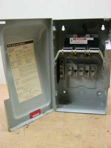 ITE SN422 Fusible Safety Disconnect Switch   60 Amp / 240V  