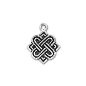  Sterling Silver Interlocked Charm Arts, Crafts & Sewing