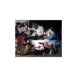  Mary Anointing Jesus Feet Poster Print