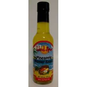 Island Spice Pineapple Pepper Sauce (5oz Grocery & Gourmet Food