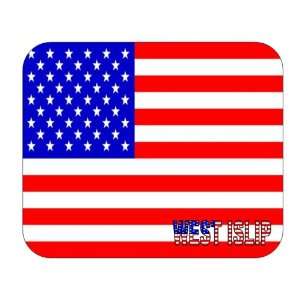  US Flag   West Islip, New York (NY) Mouse Pad Everything 