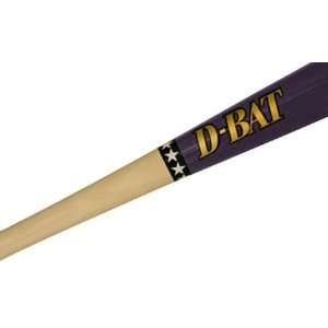  D Bat Pro Maple 161 Two Tone Baseball Bats UNFINISHED/NAVY 