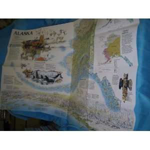    National Geographic Folding Map Alaska, May 1994: Everything Else