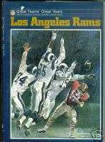 Los Angeles Rams Great Teams Years 1st hc Mint 2JE1H  