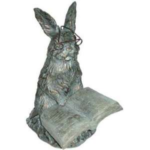  New Natures Foundry Solar Reading Bunny High Quality 