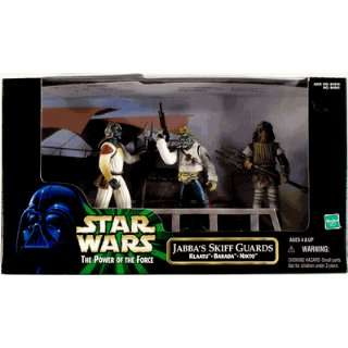 Star Wars POTF Jabbas Skiff Guards Action Figures Toys 