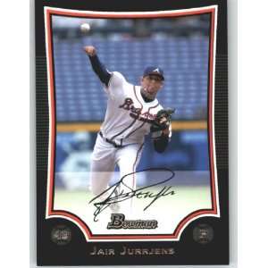  2009 Bowman #87 Jair Jurrjens   Atlanta Braves (Baseball 