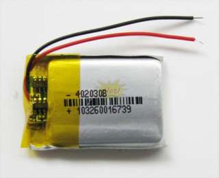 7V 300mAh Lithium Polymer Battery For Mp3 GPS NAV Y40  