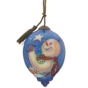  Frosty Magic Christmas Ornament: Home & Kitchen
