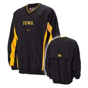  Nike Iowa Hawkeyes Black Single Back Pullover Shell 