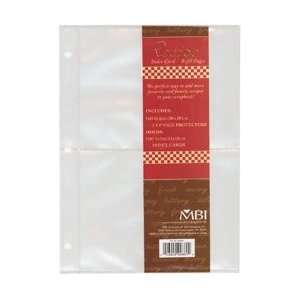  Recipe 2 Up Refill Pages 10/Pkg 20 5X7 Pockets/Hold 40 